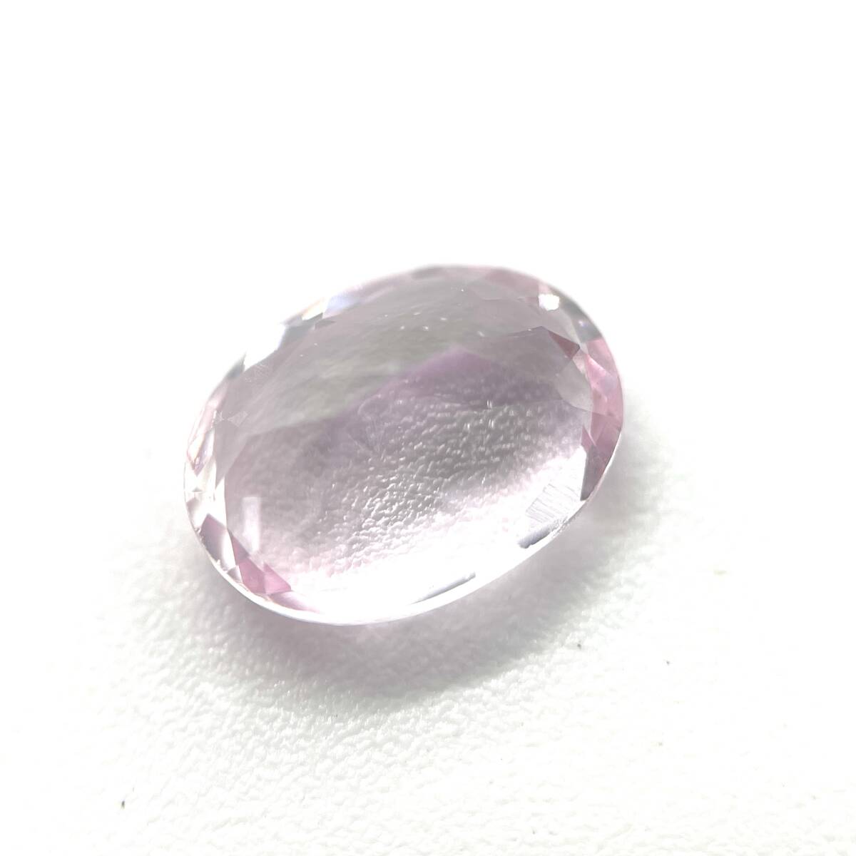 天然トパーズ ピンク ルース 1.608ct ソーティング付き 約6.1×8.0×4.2mm 裸石 外し石 大粒 宝石 ジュエリー jewelry pink topaz の画像7