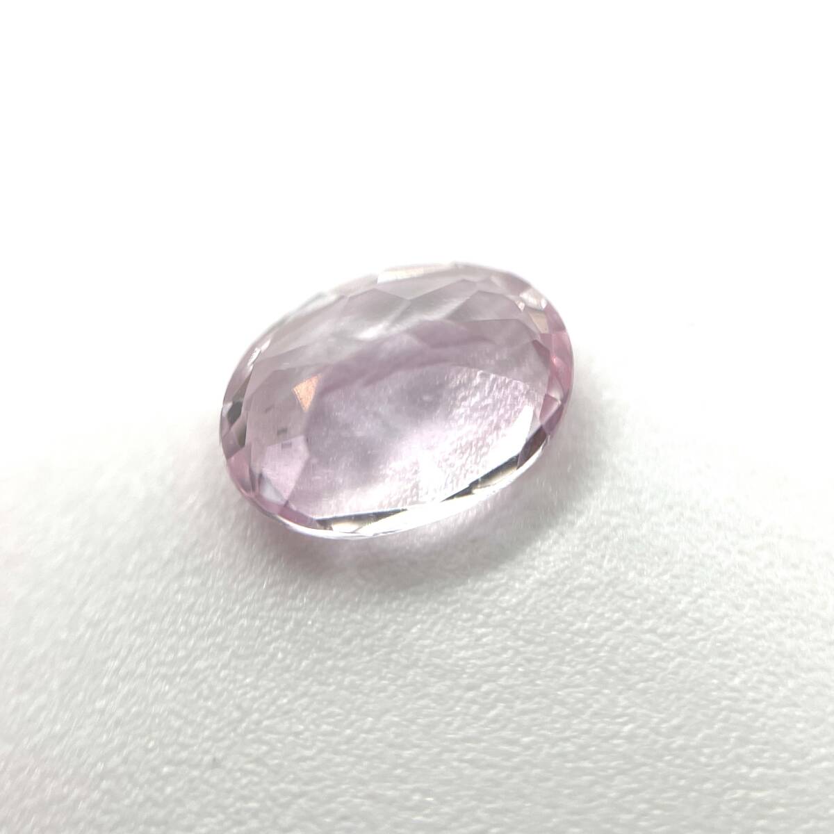 天然トパーズ ピンク ルース 1.541ct ソーティング付き 約6.0×8.0×4.2mm 裸石 外し石 大粒 宝石 ジュエリー jewelry pink topaz の画像6