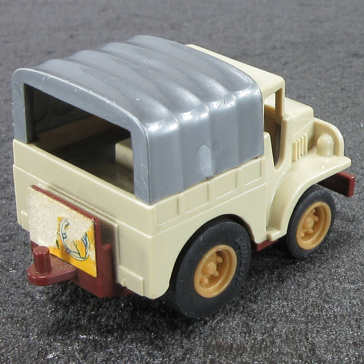  made in Japan the first period Combat Choro Q ream . army set C-03 US GMC truck canopy Brown out of print 