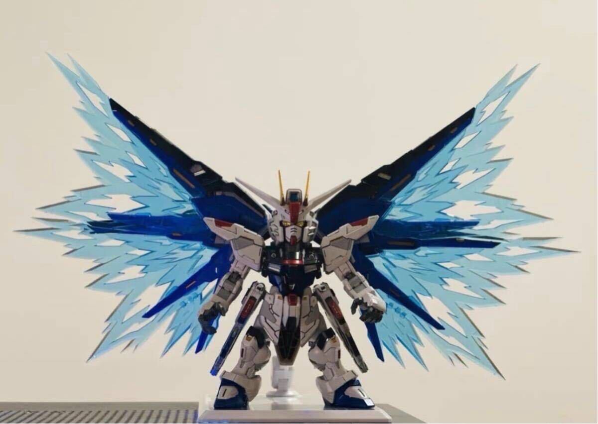 MGSD フリーダムガンダム用光の翼　雪焔工房製　新品　ガンダム　ガンプラ　プラモデル　MG SD 