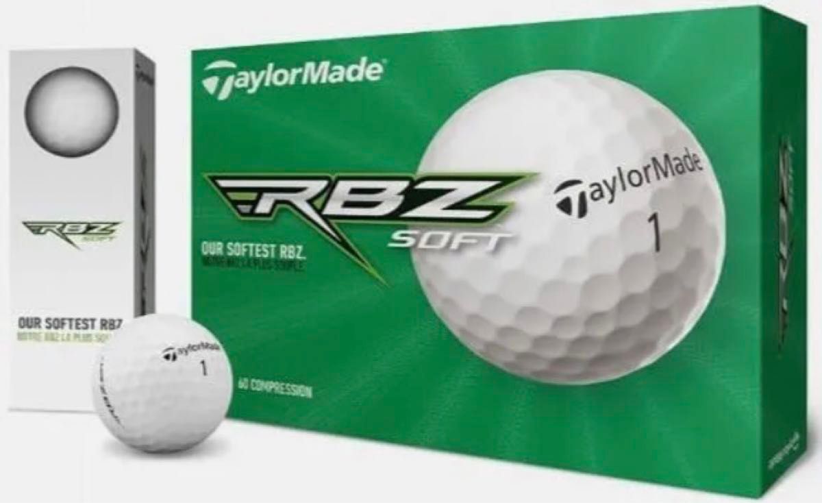 テーラーメイド（TaylorMade）RBZソフト ゴルフボール 1ダース （12球入）