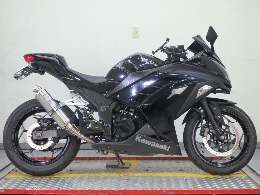 【57011】 Ninja250 ミドルフルカウルスポーツ！マフラー、ステップ、リアフェンダーレス ニンジャ EX250L_画像1