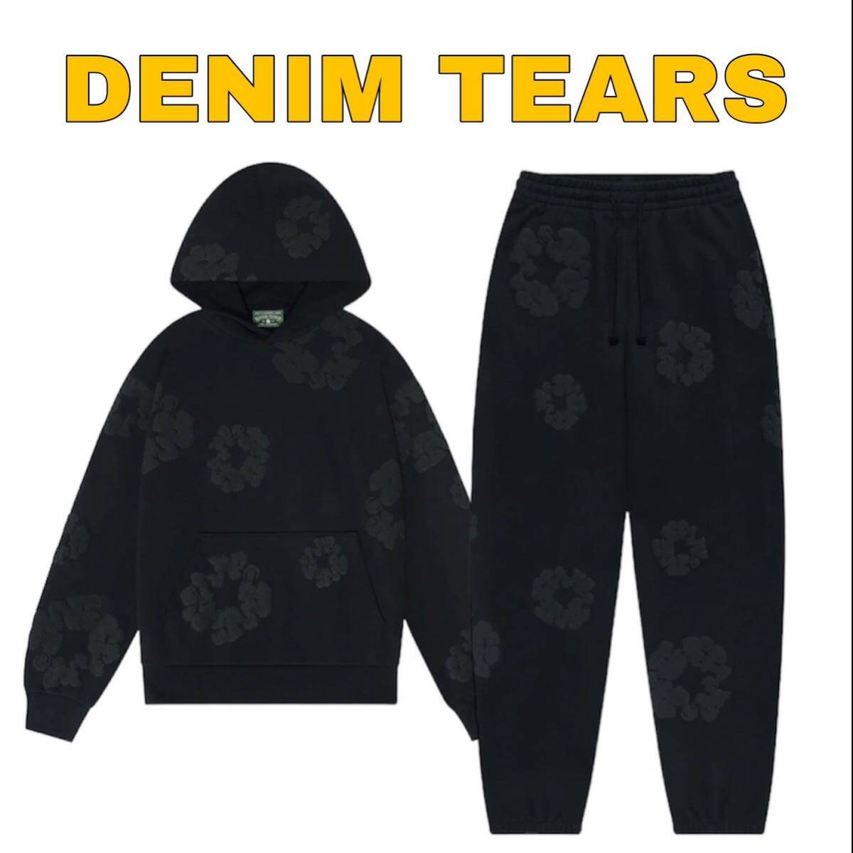 【Denim Tears】スウェットセットアップ_画像1