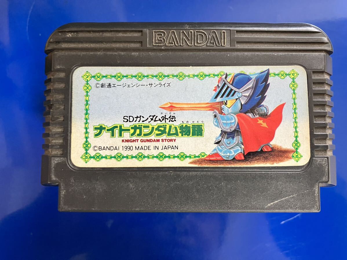  Famicom soft комплект glati незначительный * Night Gundam др. 