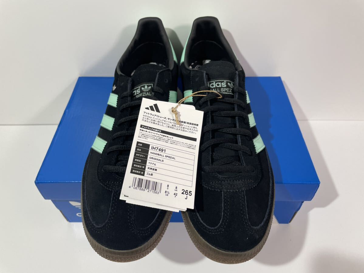 【送料無料】【新品】26.5㎝　ADIDAS ORIGINALS HANDBALL SPEZIAL アディダス オリジナルス ハンドボール スペツィアル クリアミント