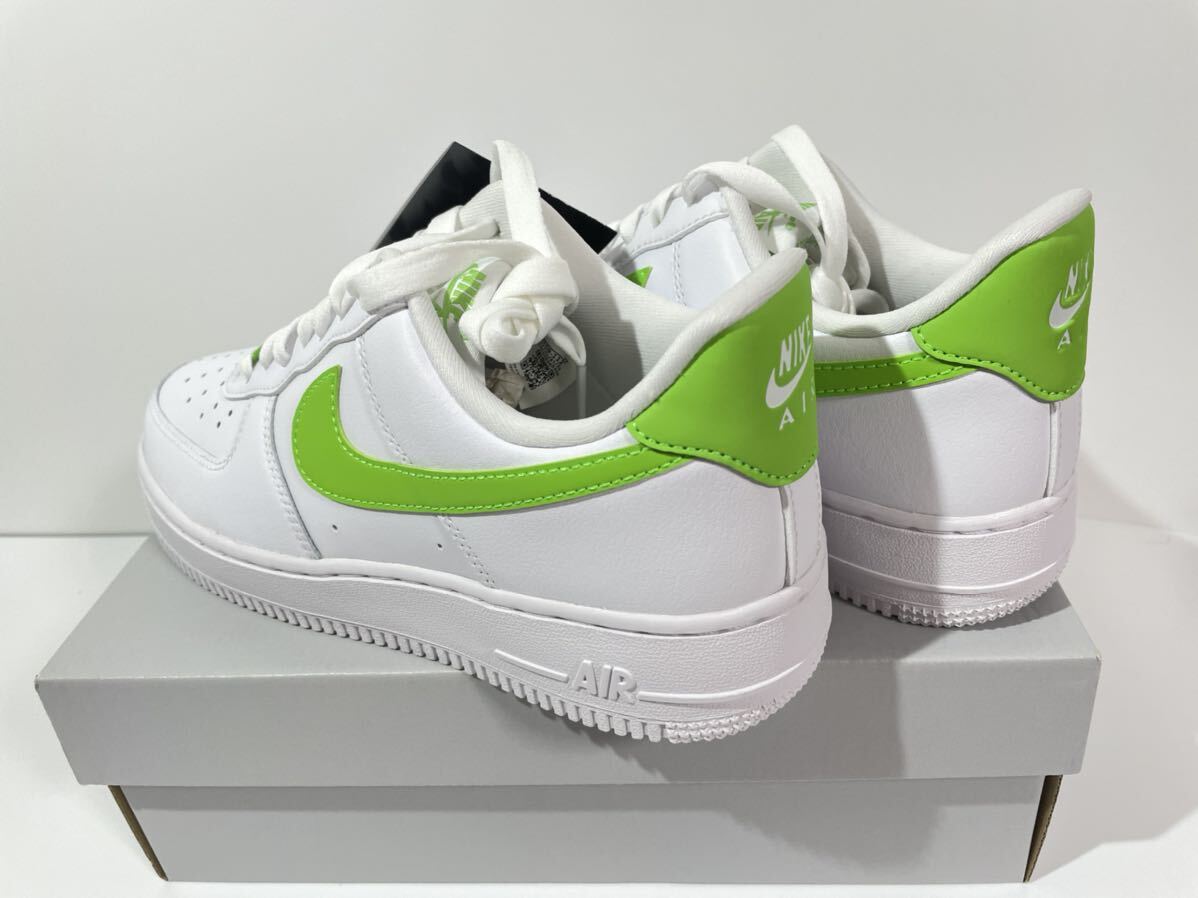 【送料無料】【新品】【希少サイズ】NIKE WMNS AIR FORCE 1 '07 ナイキ ウィメンズ エアフォース 1 ホワイト/アクショングリーン 