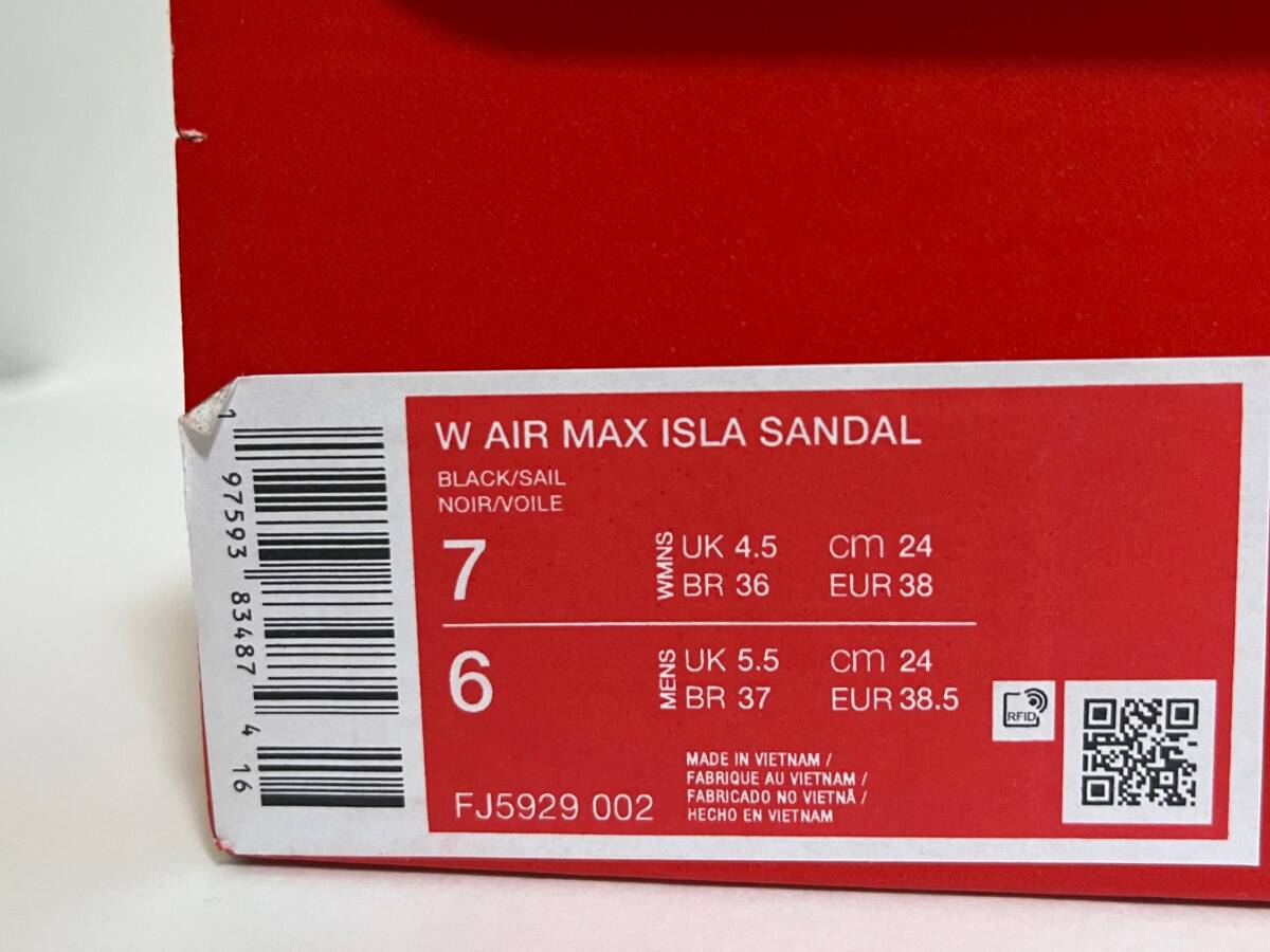 新品】24cm Nike WMNS Air Max Isla Sandal ナイキ ウィメンズ 新品】24cm Nike WMNS Air Max Isla Sandal ナイキ ウィメンズ