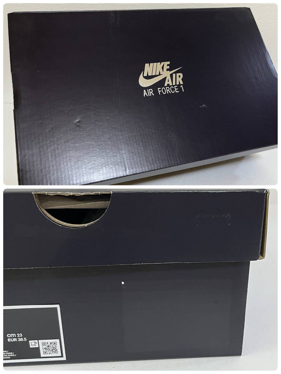 【送料無料】【新品 ※ラスト1点！】23cm NIKE WMNS AIR FORCE 1 SHADOW ナイキ ウィメンズ エアフォース1 シャドウ トリプルホワイト 