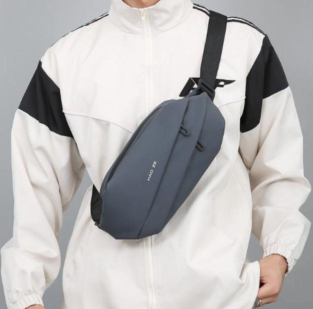 ボディバッグ ショルダーバッグ ウエストバッグ グレー 灰色 斜め掛け メンズ 撥水 カバン かばん 鞄 ウエストポーチ 送料無料