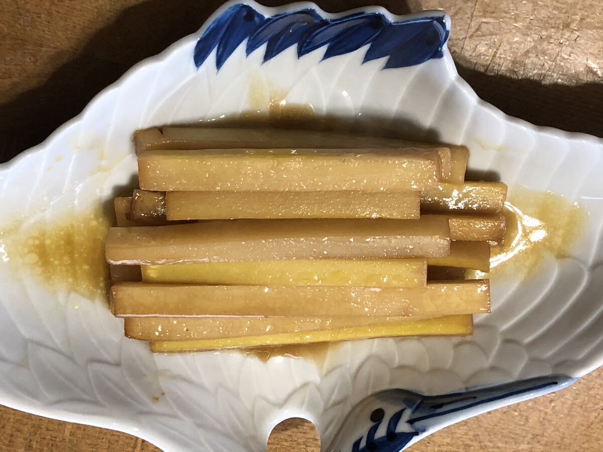  bamboo shoots (.. bamboo . interval ) salt .. approximately 1.6kg