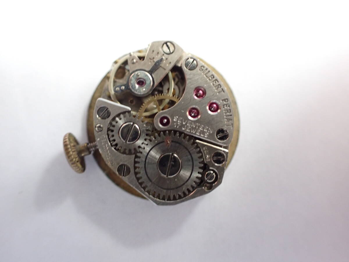 1円～ ジャンク品 TECHNOS MOERIS SHEFFIELD PIERCE 手巻き 機械のみ 4点セット_画像7