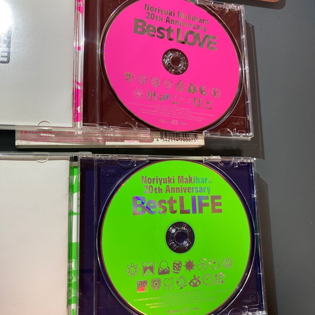 【CD】槇原敬之 Noriyuki Makihara 20th Anniversary 「Best LOVE」「Best Life」 2枚セットの画像3