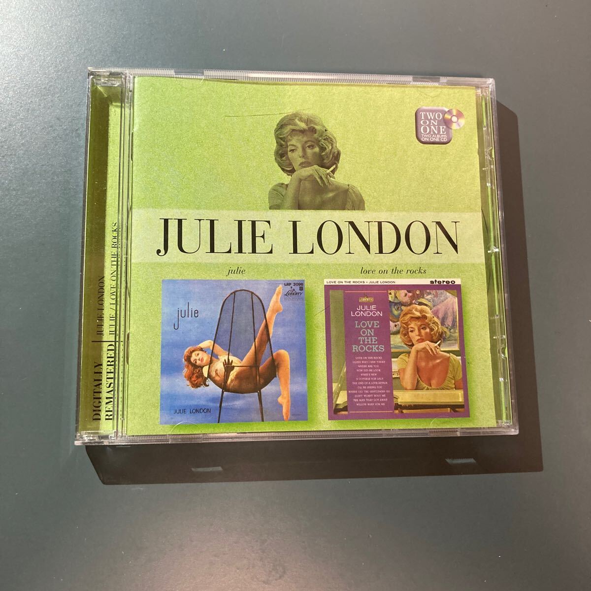 【輸入盤CD】ジュリーロンドン JULIE LONDON ★ JULIE/LOVE ON THE ROCKS_画像1