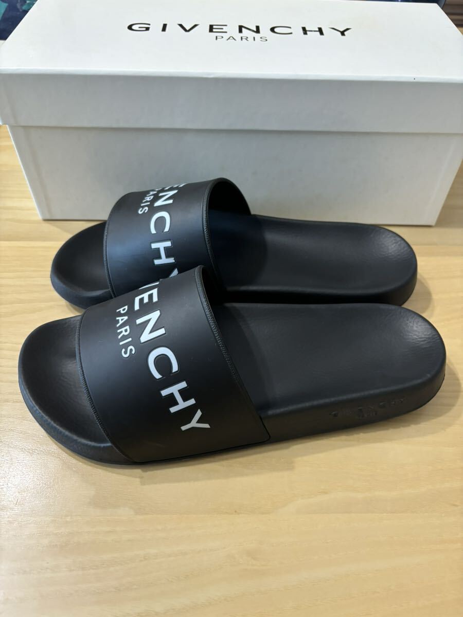 GIVENCHY PARIS Slide Sandals ジバンシィ ジバンシー サンダル シャワーサンダル スライドサンダル 26cm_画像2