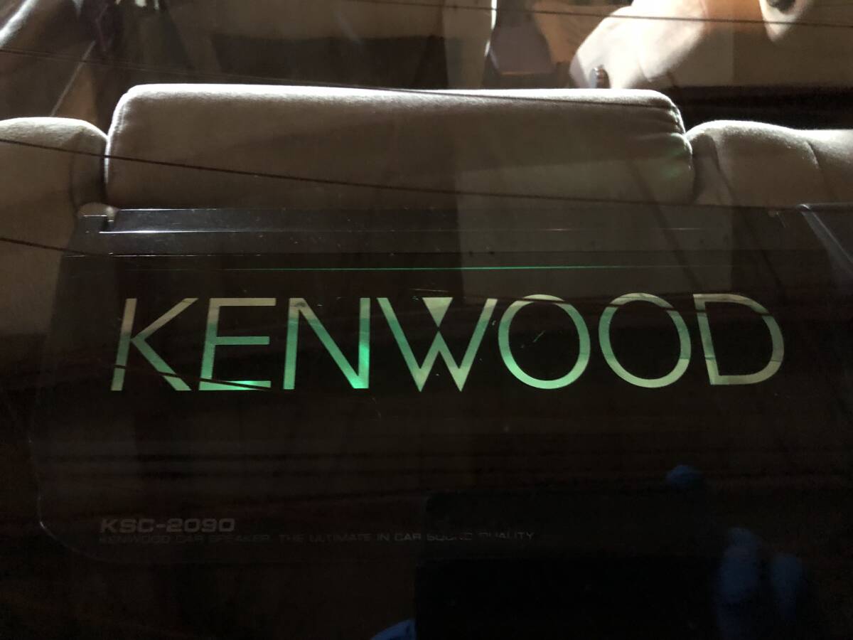 1 jpy start Kenwood KSC-2090 box speaker KENWOOD illumination old car hot-rodder that time thing GC10 GC110 GC210 GX61 GX71 GX81