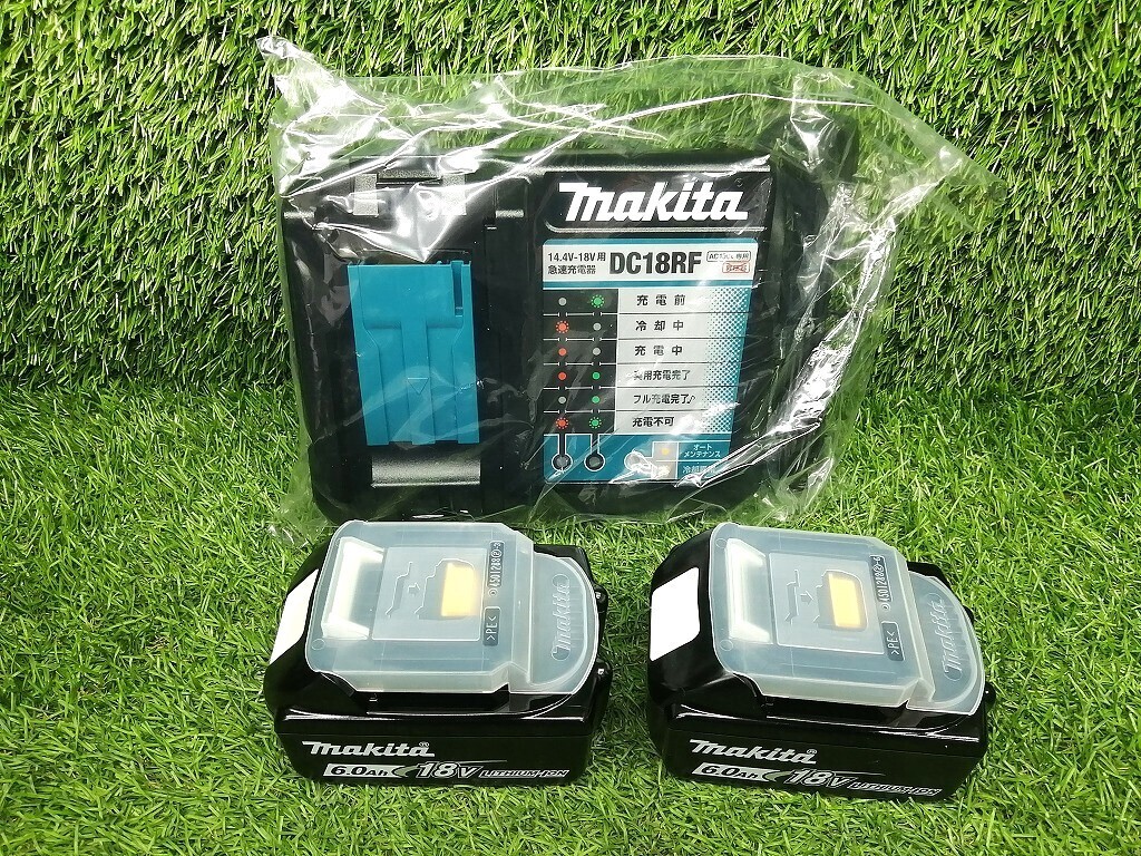 未使用品 makita マキタ 18V 6.0Ah 充電式インパクトドライバ TD173DRGXB ブラック 3台セット 【1】_画像6