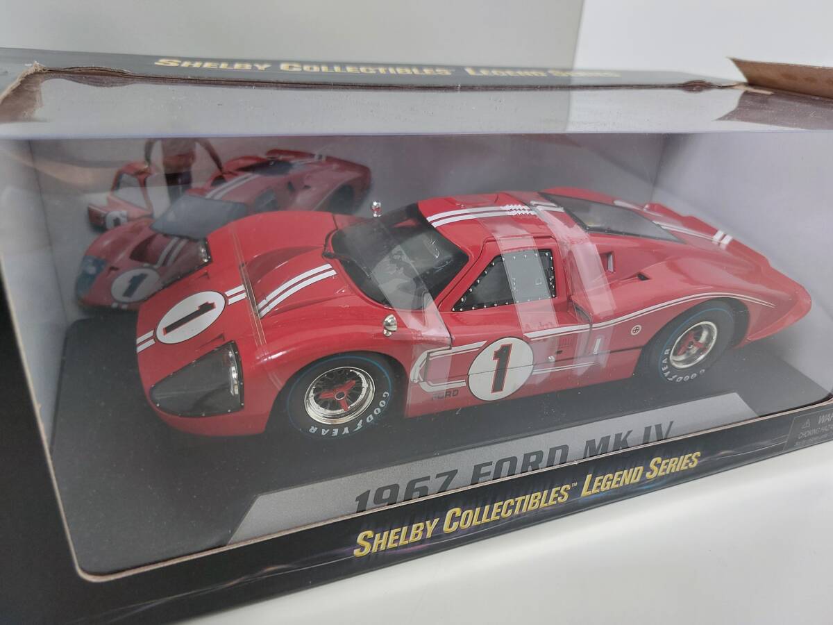 FORD MKⅣ 1/18 1967 SHELBY COLLECTIBLES LEGEND SERIES