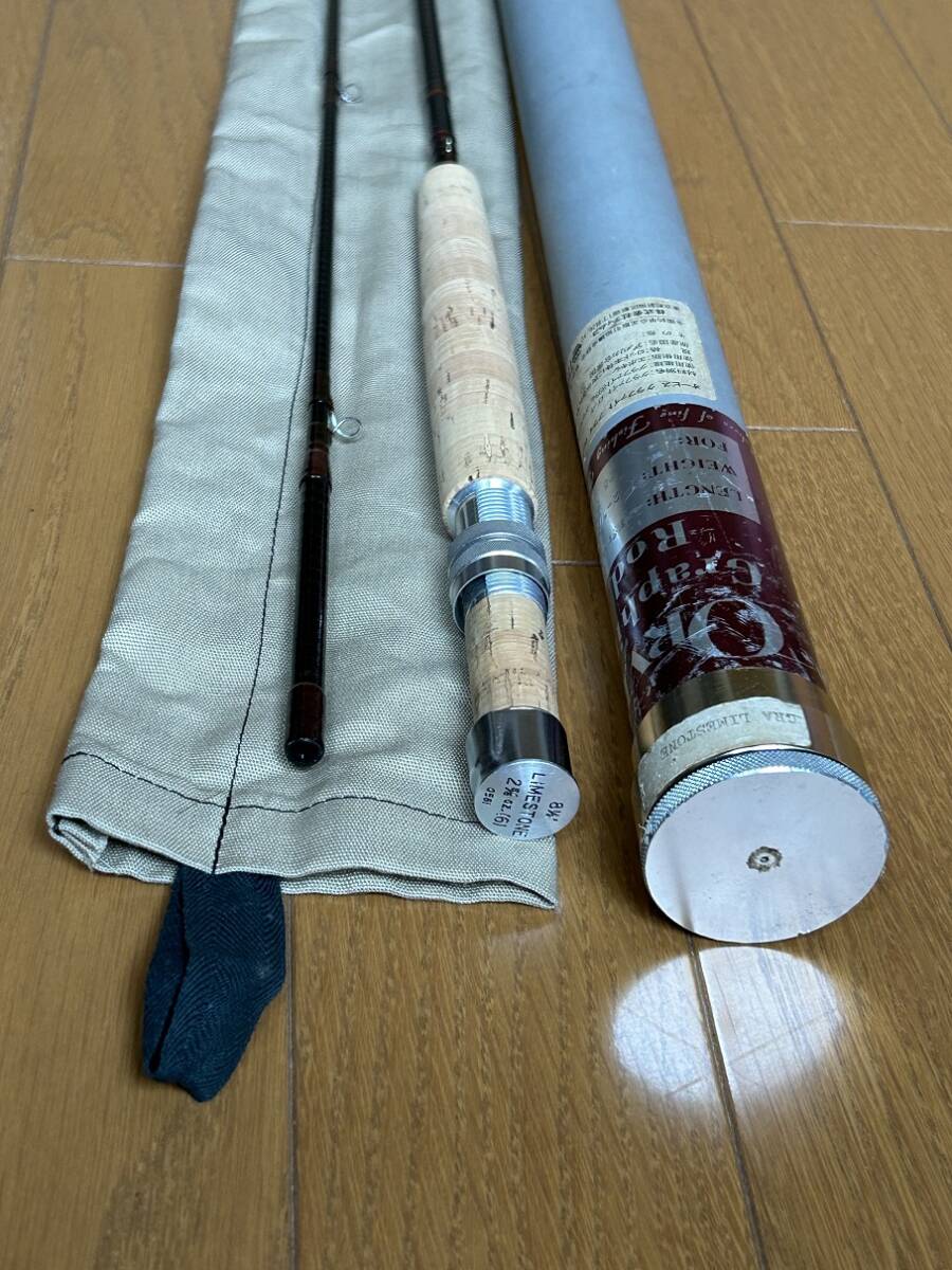 フライロッド オービス ライムストーン スペシャル 8ft.6in. #6 　中古　 ／ ORVIS LIMESTONE 8ft.6in. 2-5/8oz. #6 Line _画像1