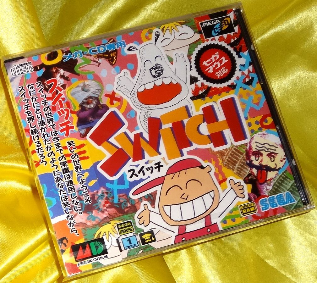 未開封】SEGA メガCD スイッチ SWITCH MEGA DRIVE 【unopened 未開封】SEGA メガCD スイッチ SWITCH MEGA DRIVE 【unopened