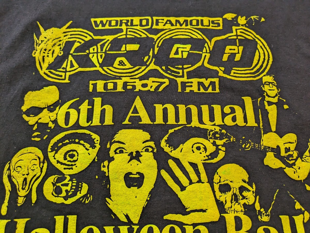 2002 KROQ　RED HOT CHILI PEPPERS × FOO FIGHTERS　Tシャツ　XL　Halloween Ball　希少　レッドホットチリペッパーズ　フーファイターズ_画像5