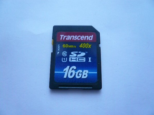 Transcend　SDHCカード　16GB　_画像1