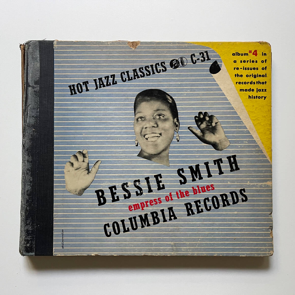 『BESSIE SMITH』米盤 COLUMBIA SP盤 10inch 4枚組アルバム “EMPRESS OF BLUES“ 78rpm …C-31_画像2