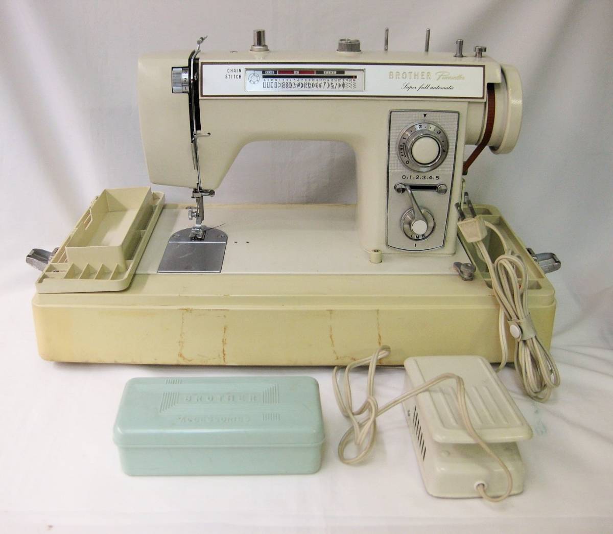 [Оперативное решение] Showa Showa Showa Retro Brother Sewing Machine Stter Deluxe MH23