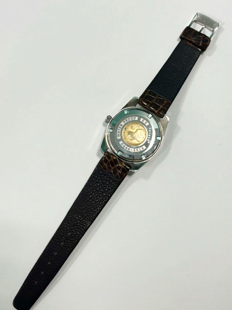1円〜　GRAND SEIKO グランドセイコー 手巻き　稼働品 GS メダリオン　純正ベルト　5722 9990 美品　メンズ　腕時計　美品_画像10