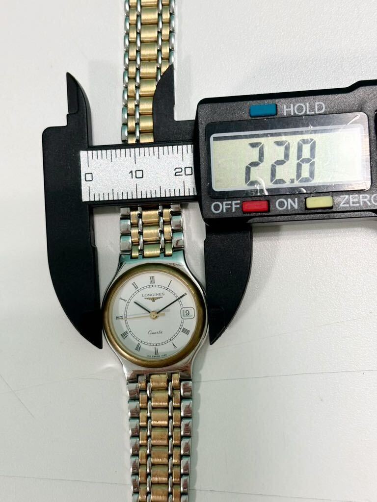 不動品 LONGINES ロンジン Flagship フラグシップ 7145 クォーツ レディース腕時計_画像8