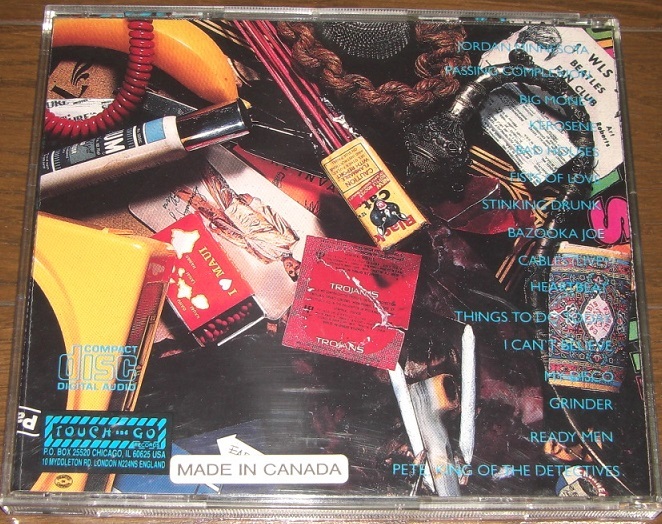 Big Black ビッグ・ブラック CD The Rich Man's Eight Track Tape スティーヴ・アルビニ Steve Albini Touch & Go 廃盤 TG94CD_画像3