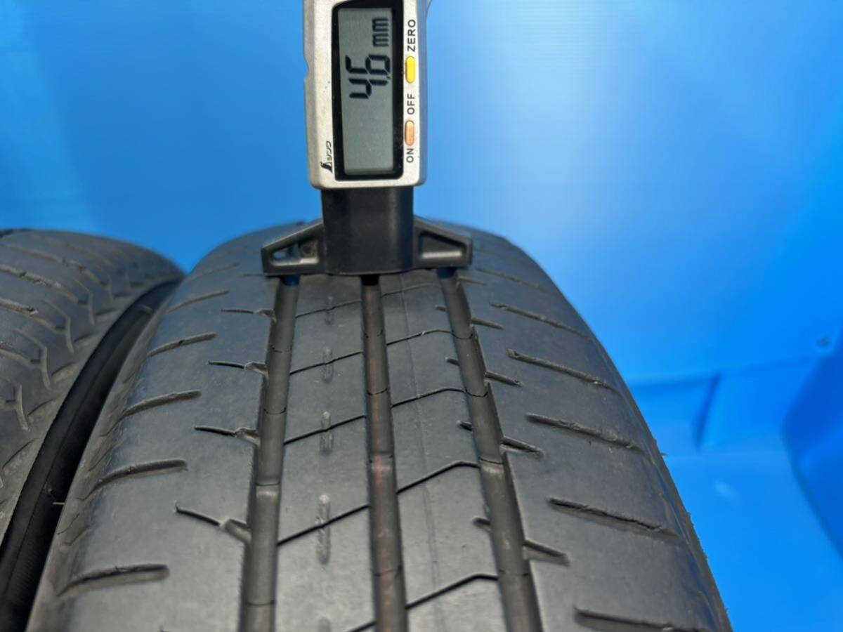 ☆個人宅可☆B09■ブリヂストン エコピア BS ECOPIa NH200C 155/65R14 4本 2022年製造 6～7分山位 点検済_画像5