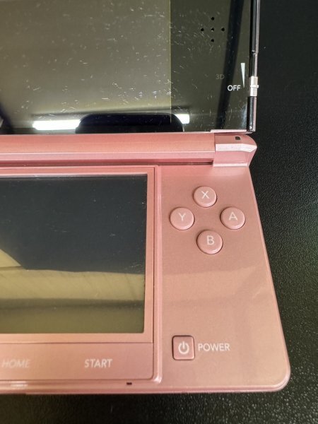 Nintendo 3DS body only CTR-001 Misty pink 