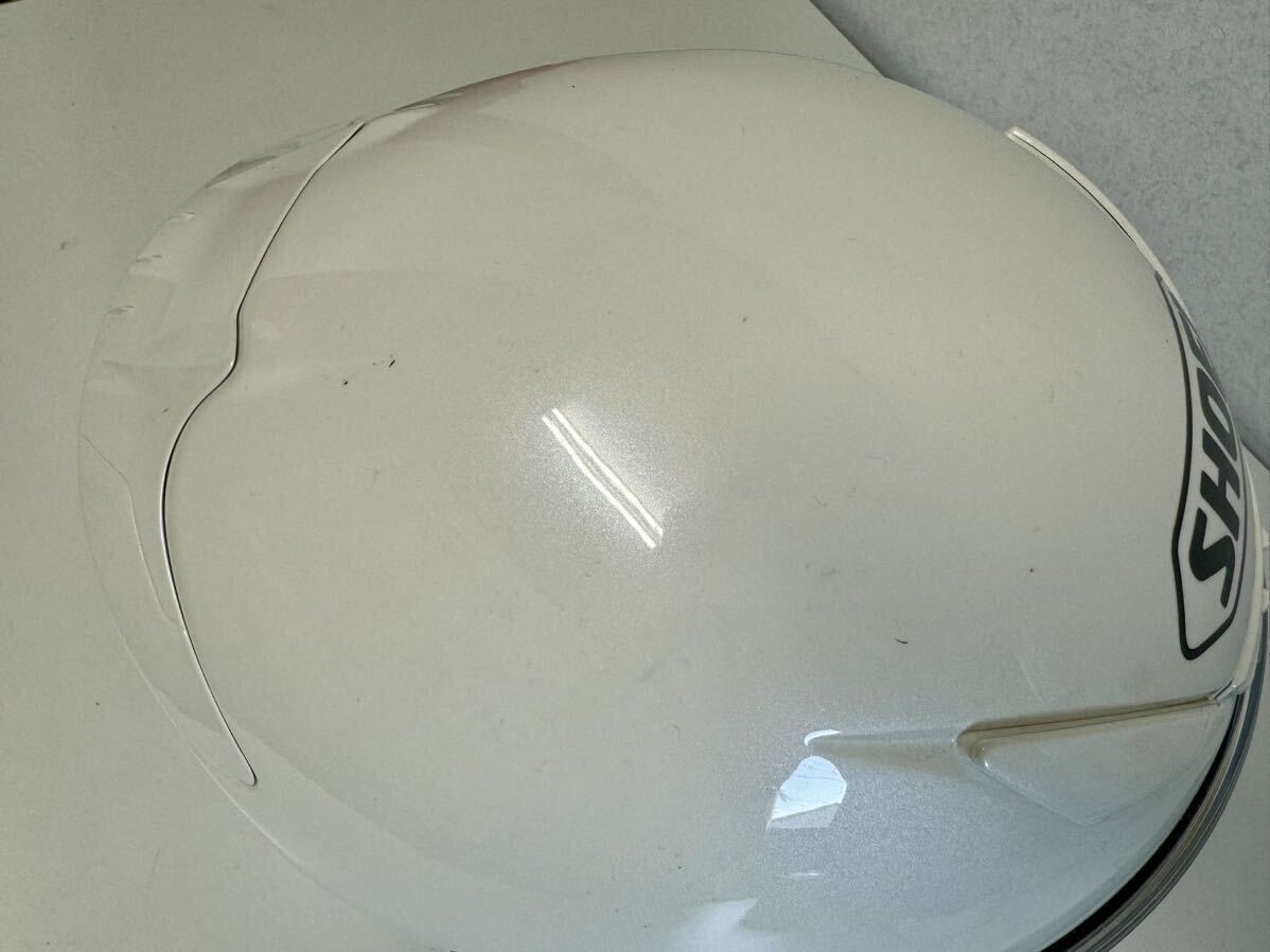 SHOEI ショウエイ Z-7 フルフェイスヘルメット  白 ホワイト サイズXL (61㎝)の画像7