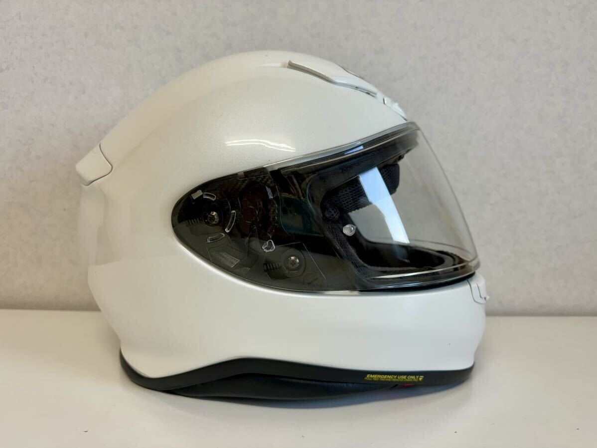 SHOEI ショウエイ Z-7 フルフェイスヘルメット  白 ホワイト サイズXL (61㎝)の画像4