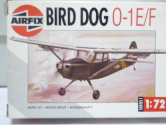 お手つき Airfix 1/72 BIRD DOG 前席欠品の画像1