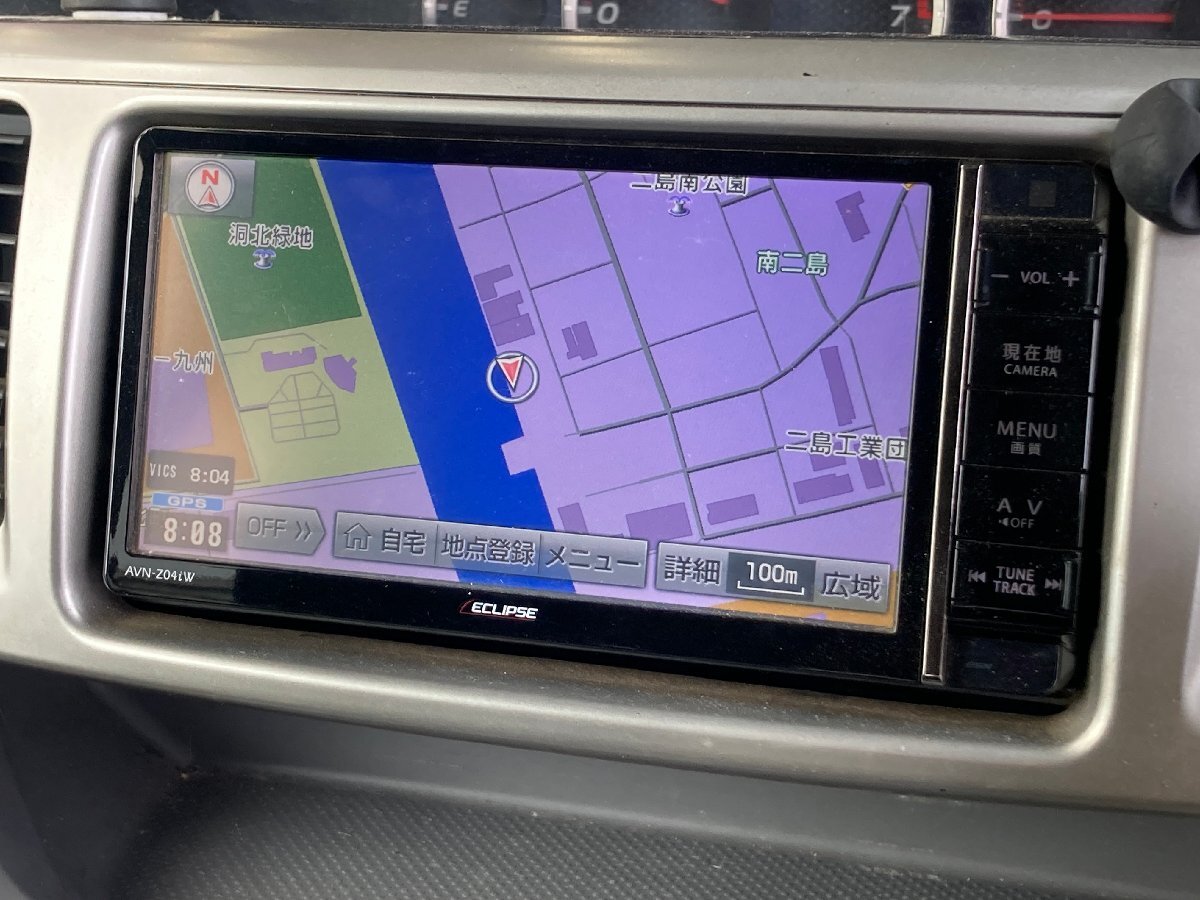 ECLIPSE　イクリプス AVN－Z０4ｉｗ カーナビ メモリーナビ 地図データ ２０１4年　　7538_画像1