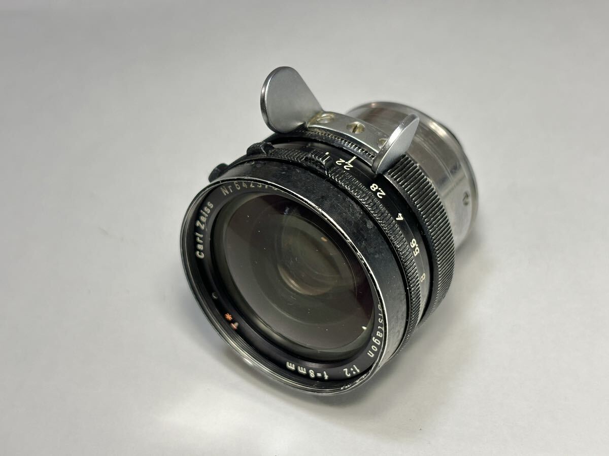 Carl Zeiss Distagon 8mm T2.2 カールツァイス アリ ARRIマウント 16mm 16ミリ 映画用 レンズオールド クラシック レンズ 中古品_画像1