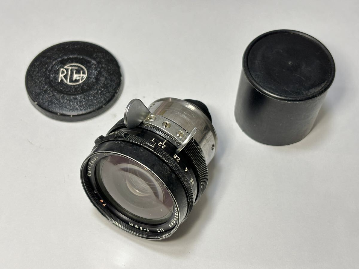 Carl Zeiss Distagon 8mm T2.2 カールツァイス アリ ARRIマウント 16mm 16ミリ 映画用 レンズオールド クラシック レンズ 中古品_画像10