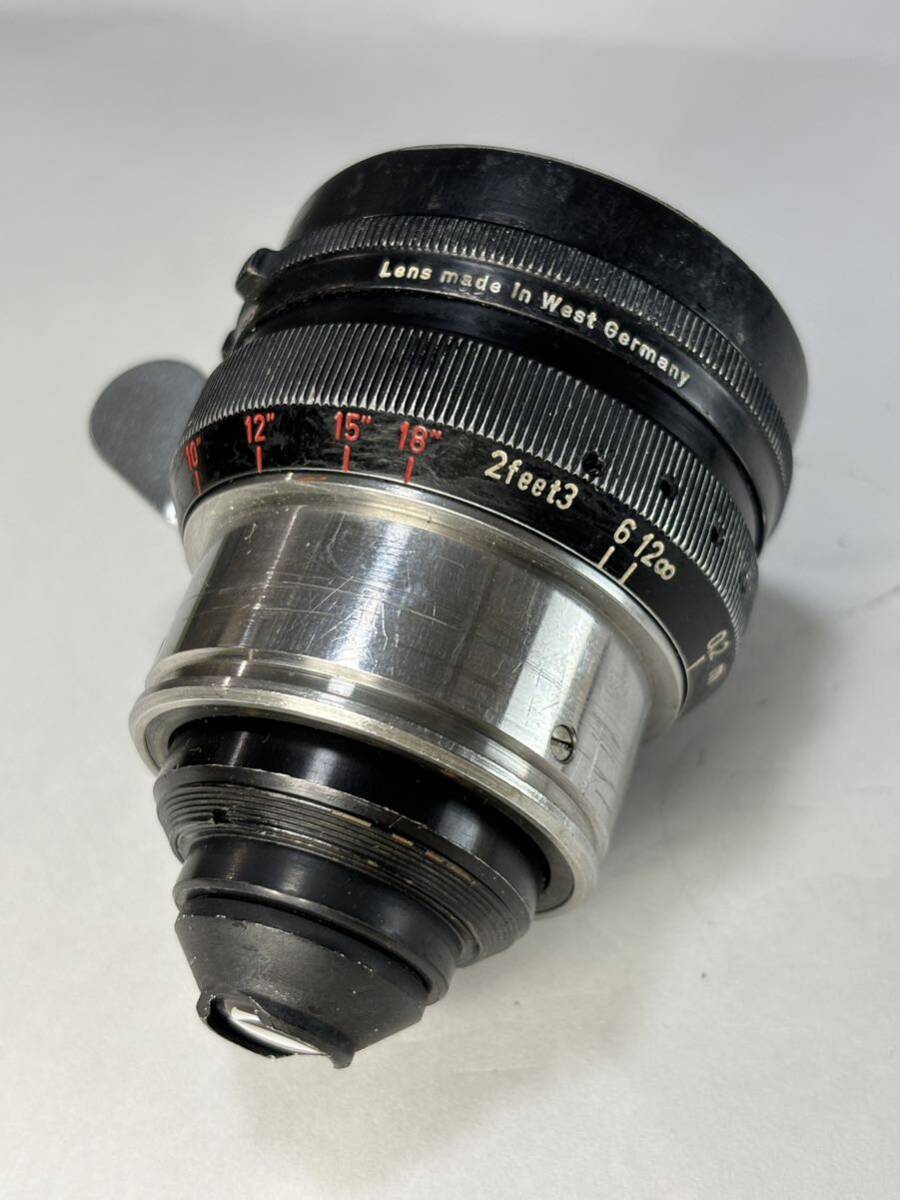 Carl Zeiss Distagon 8mm T2.2 カールツァイス アリ ARRIマウント 16mm 16ミリ 映画用 レンズオールド クラシック レンズ 中古品_画像6