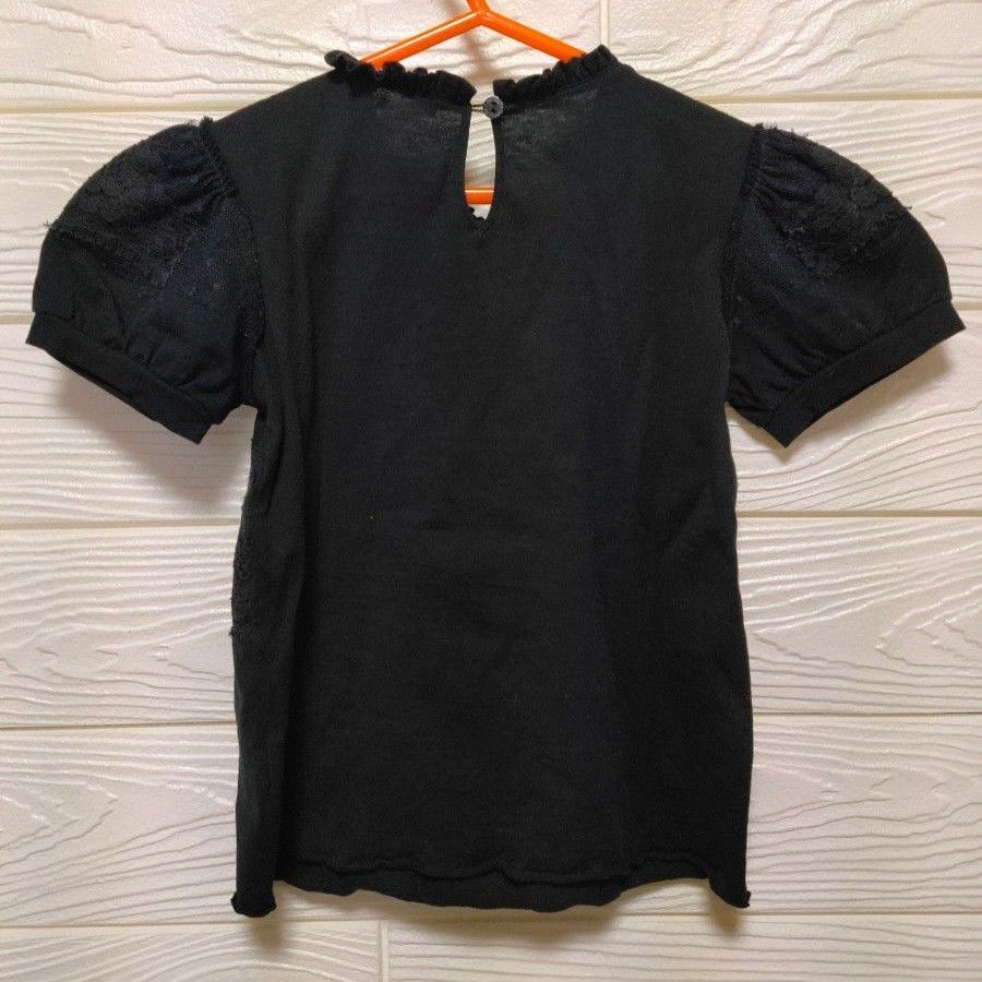 DOLCE&GABBANA  半袖Tシャツ ブラック 101-107cm
