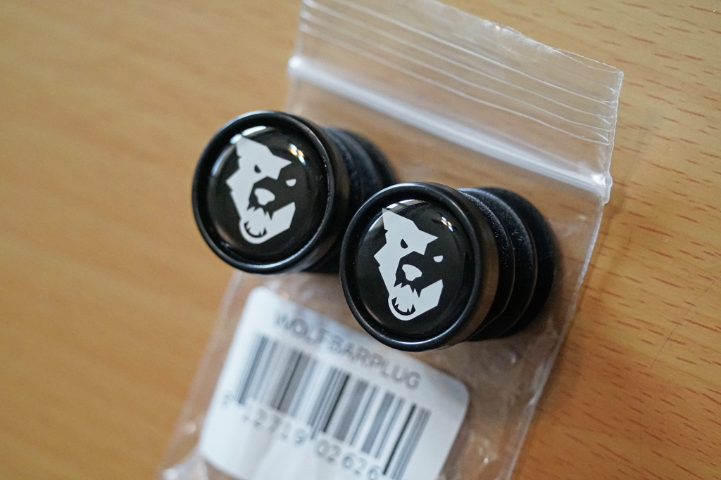 Wolf Tooth Bar End Plugs ウルフトゥース ハンドルバー エンドキャップ プラグ バーエンド USDM北米 MTB グラベル シクロクロス WOLFTOOTH_画像2