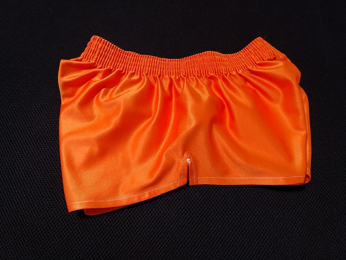 ベリーショートパンツ 鮮やかオレンジ 体操服 短パン メンズO 陸上 サッカー ランパンの画像5