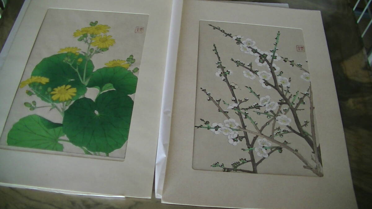【木版画】日本の花こよみ　１１枚_画像2