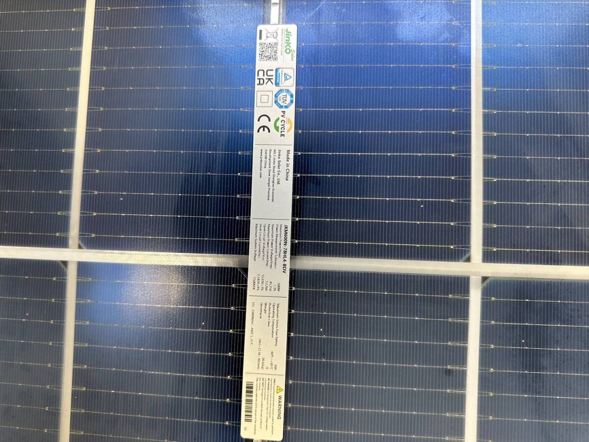  new goods * unused solar panel Gin ko solar JKM600N-78HL4-BDV both sides departure electro- panel 600W 5 sheets 3Kw minute . receipt welcome 