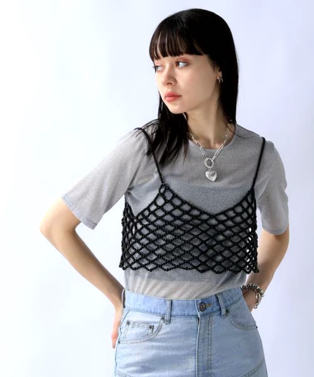 JEANASiS アソートビーズビスチェ|Yahoo!フリマ(旧PayPayフリマ) JEANASiS アソートビーズビスチェ|Yahoo!フリマ(旧PayPayフリマ)