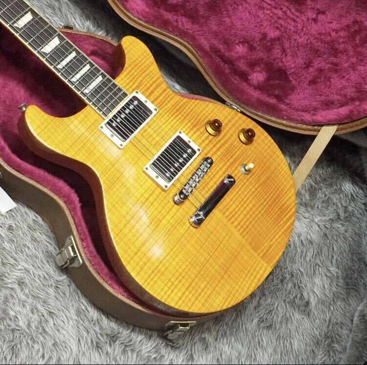 Gibson Les Paul Standard DC Amber 【1998年製】_画像1