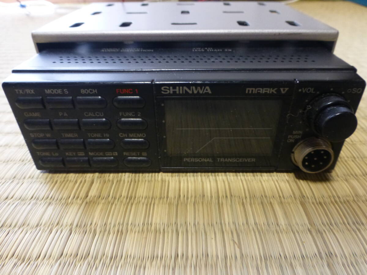 ジャンク SHINWA パーソナル無線機 の画像2
