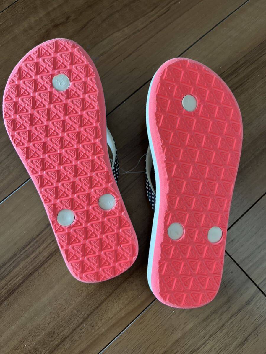 ** new goods ROXY beach sandals colorful sole orange 20cm **