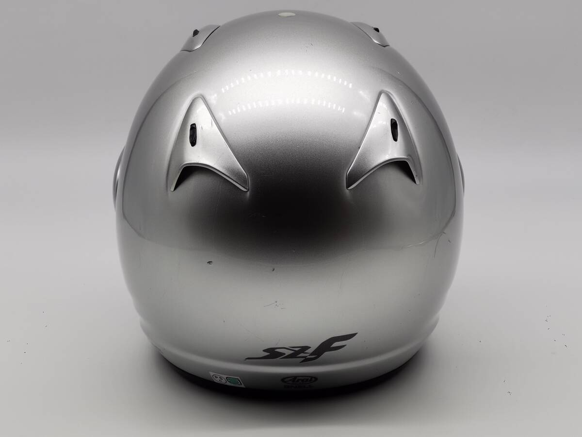 Arai アライ SZ-F ALUMINA SILVER アルミナシルバー SZF ジェットヘルメット XLサイズの画像5