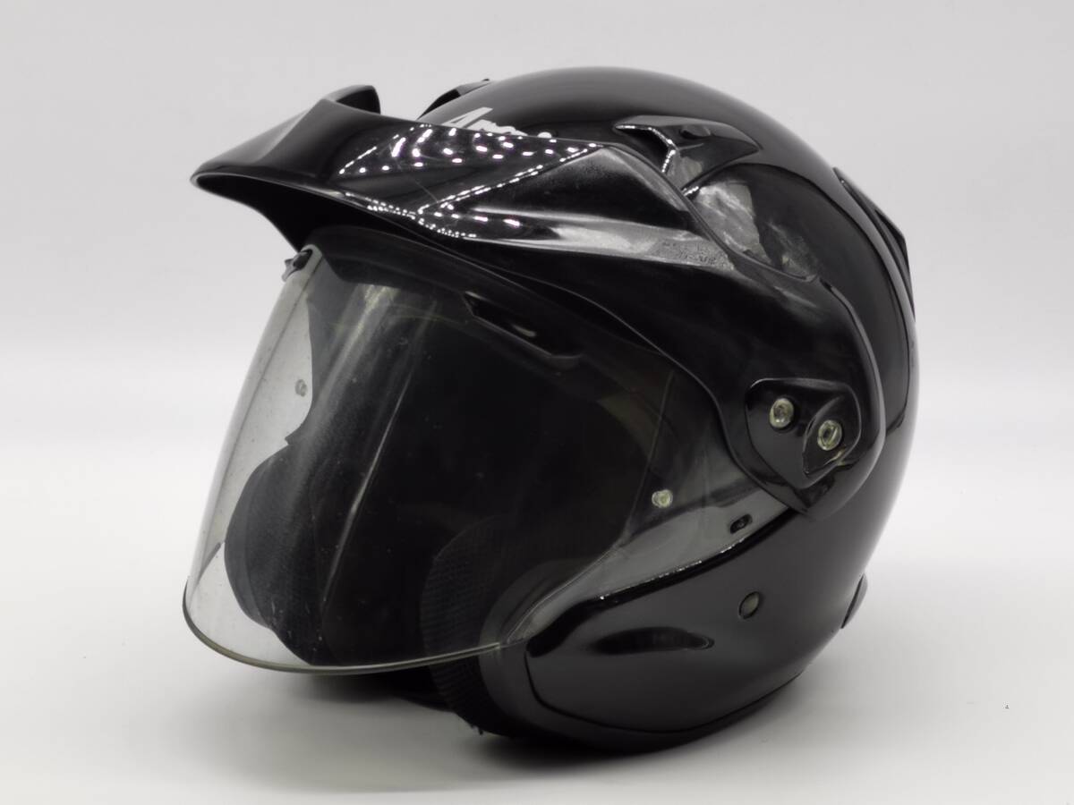 Arai アライ CT-Z GLASS BLACK CTZ グラスブラック ジェットヘルメット Mサイズ_画像4